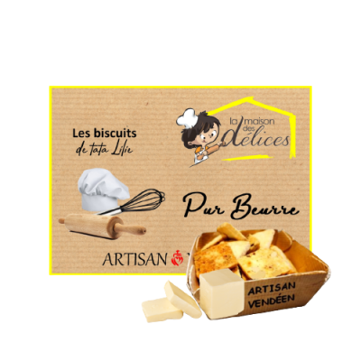 Biscuits pur beurre 90g