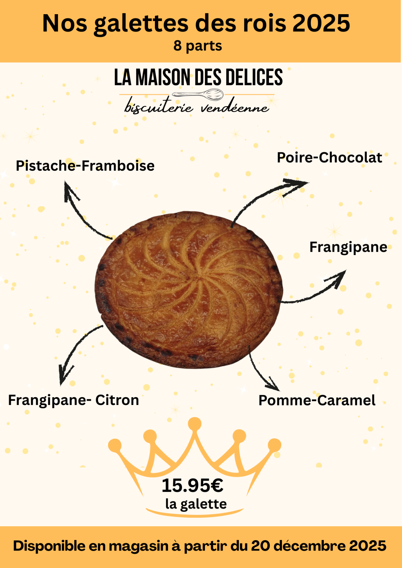 Galettes des rois 2025