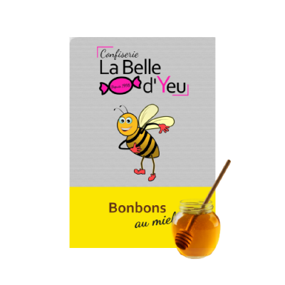 Bonbons au sucre miel 150g