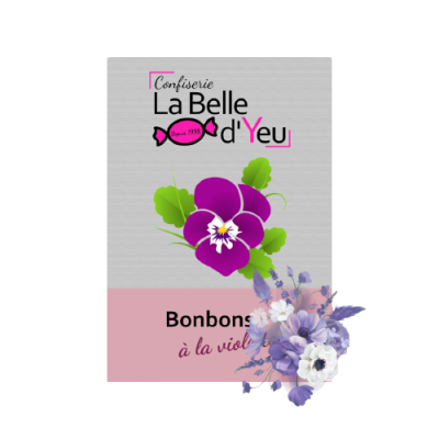 Bonbons violette 150g 