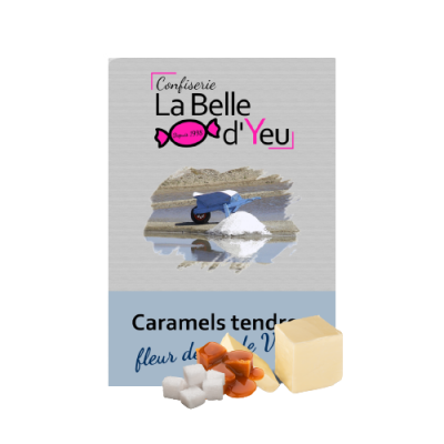 Caramels tendres sachet de 150g ou vrac 6kilos