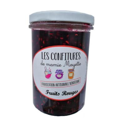 Confiture de fruits rouges