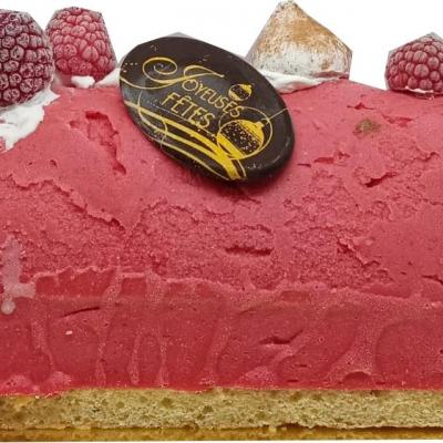 Bûche glacée Framboise - Citron